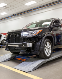 Toyota on vehicle lift | Younger Toyota in Hagerstown MD